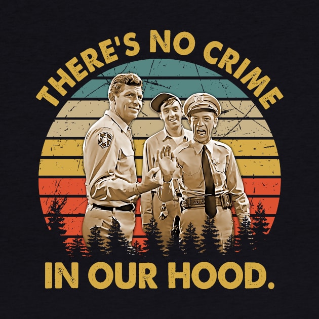 There's No Crime In Our Hood Vintage by Anthropomorphic